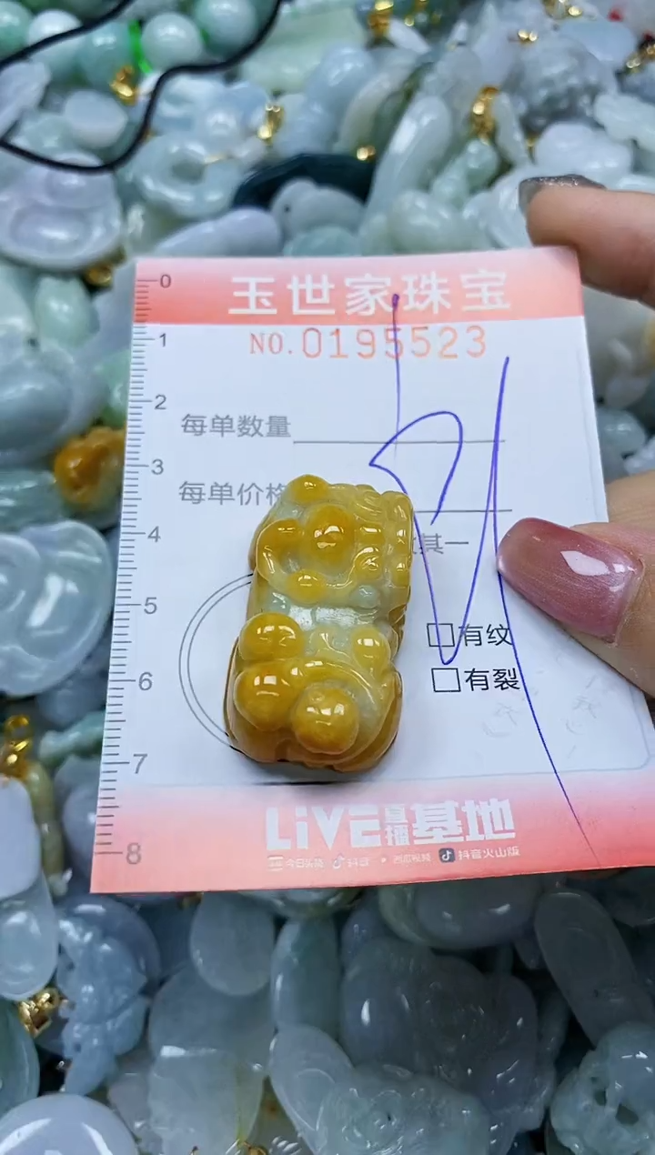 【闪购商品】翡翠颈饰未镶嵌闪购0195523