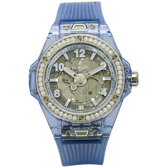 95新 Hublot/宇舶表 4465.JL.4802.RT.1204/2018年盒证/女士手表