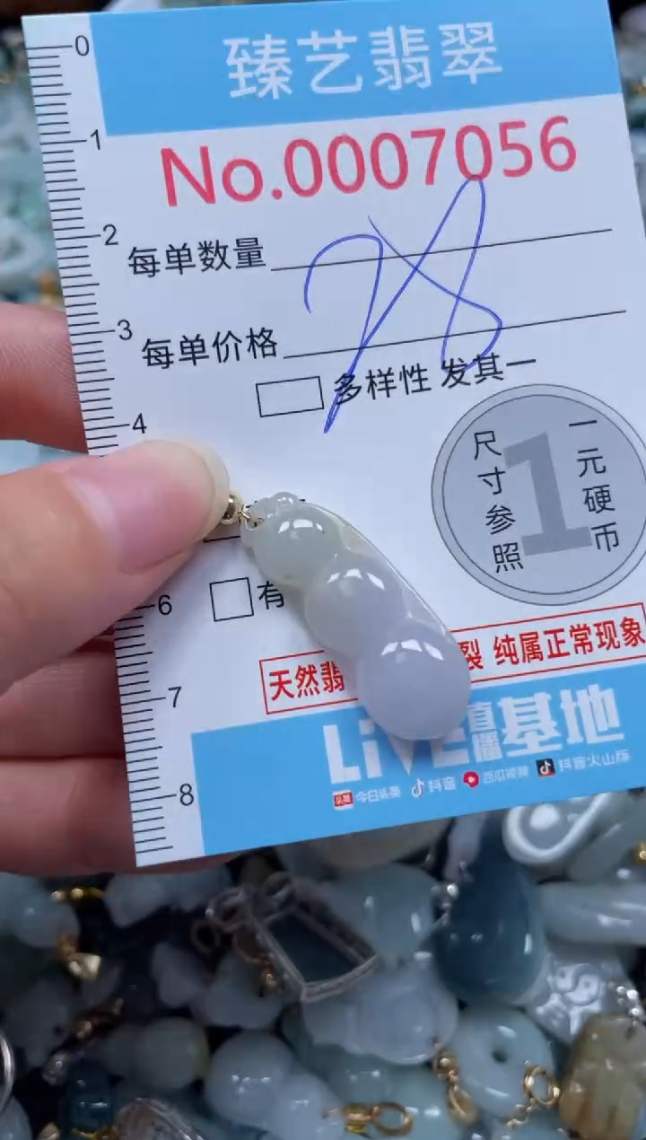 颈饰未镶嵌翡翠7056