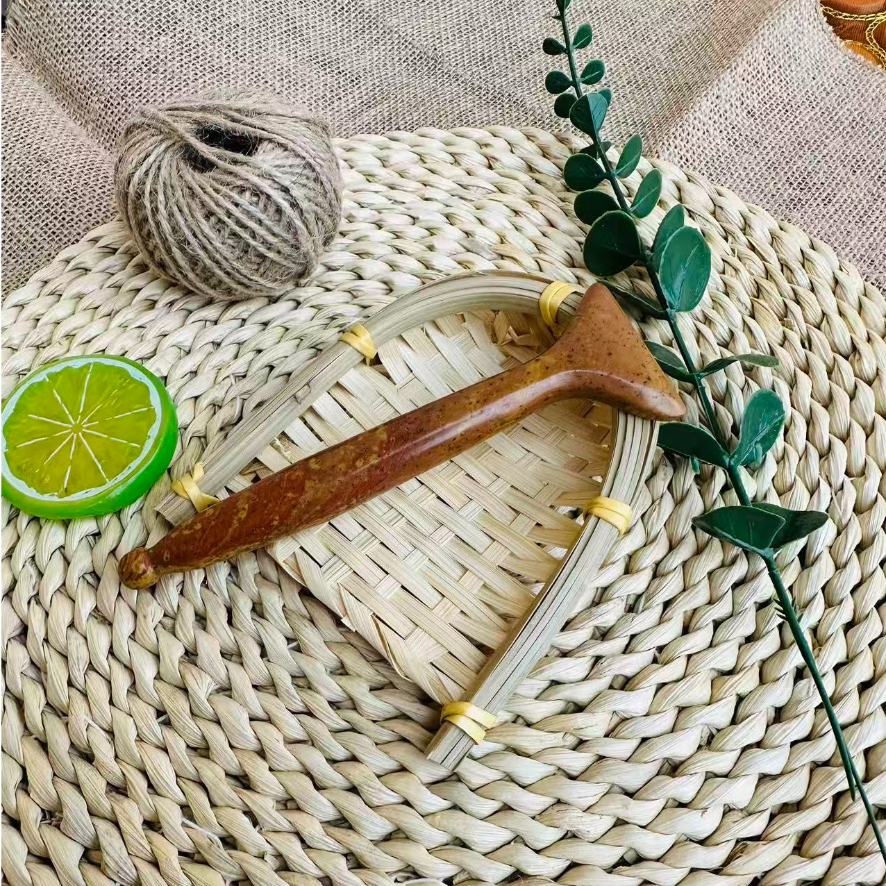 砭石拨筋铲筋膜刀点穴按摩刮痧梳多功能