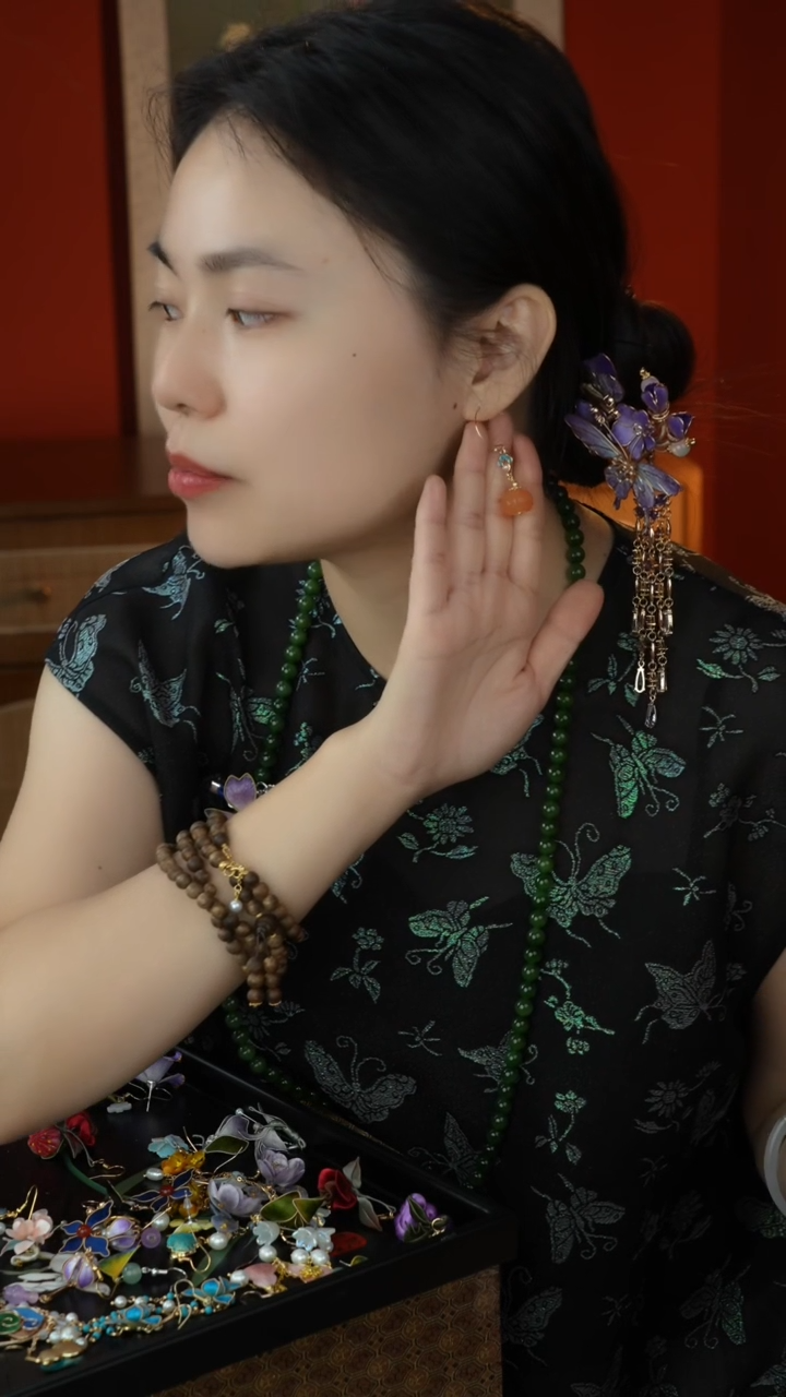 刺绣纯手工非遗国风饰品