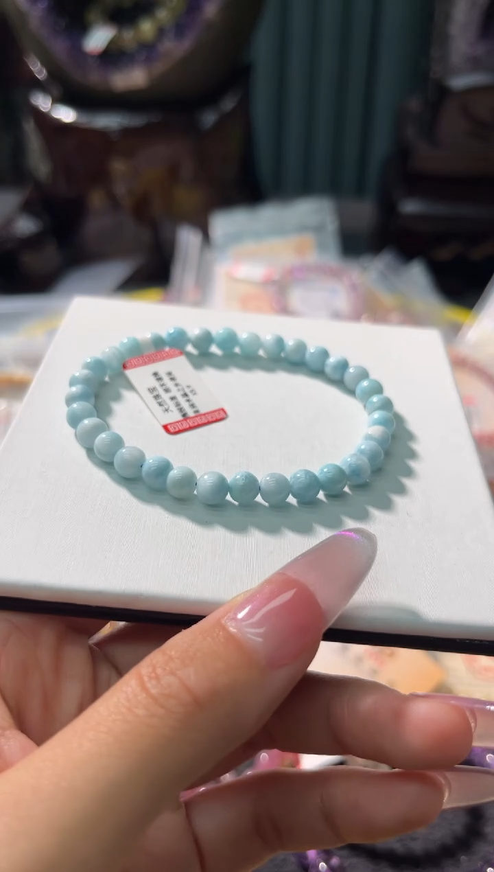 【闪购商品】针钠钙石（海纹石）手链未镶嵌84多样性发其一/6+