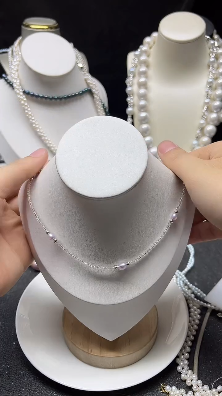 颈饰未镶嵌淡水珍珠多人