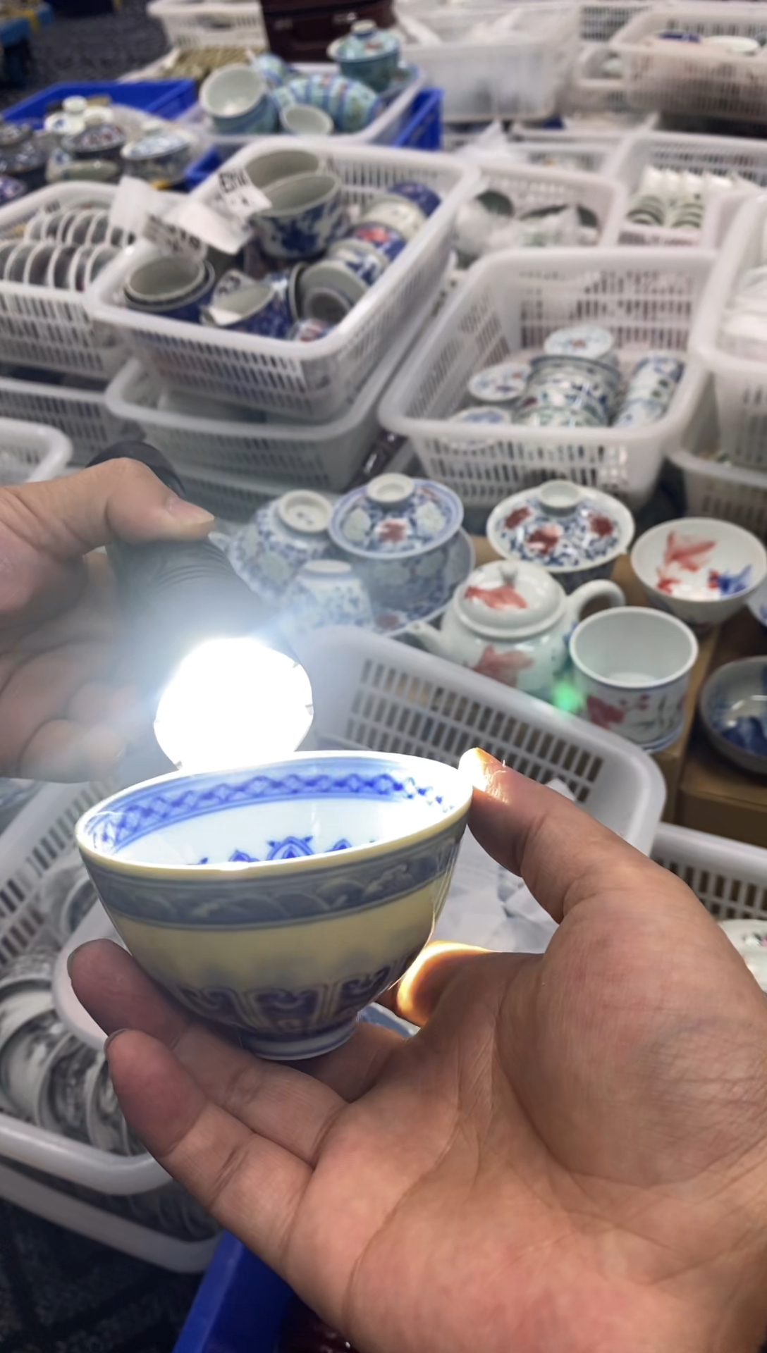 摆件陶景德陶瓷茶具容量约100