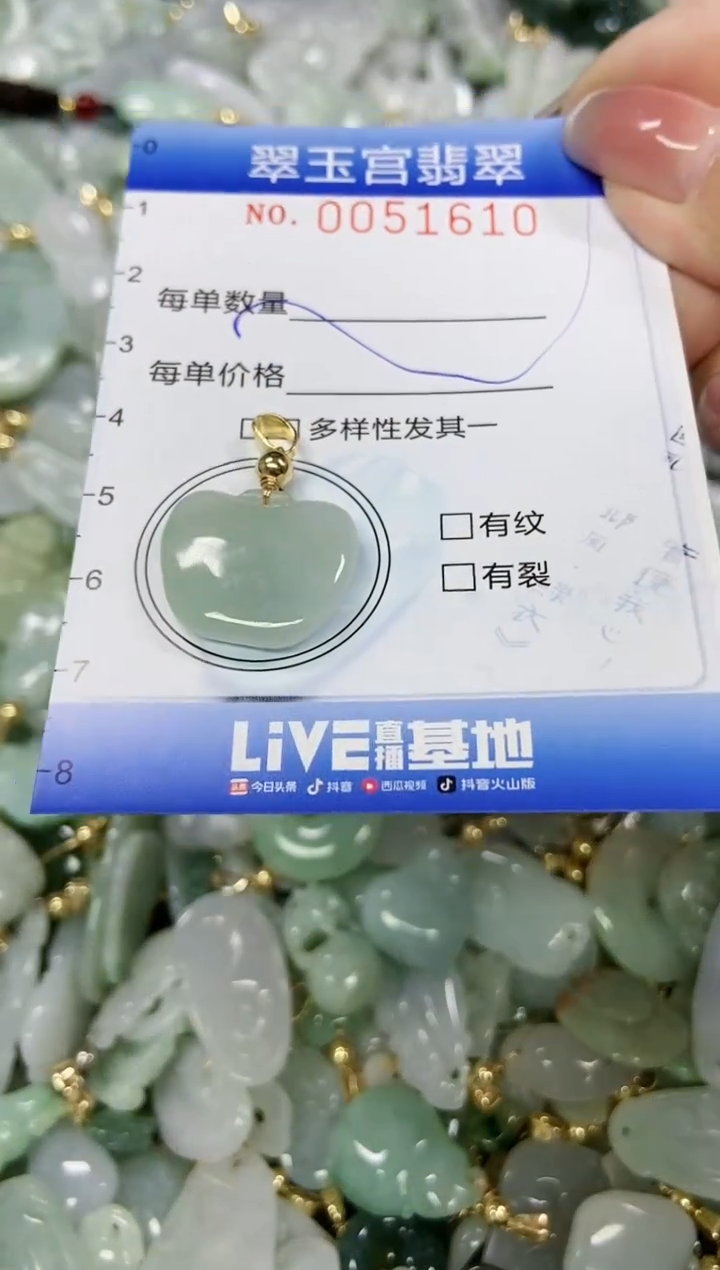 【闪购商品】翡翠颈饰未镶嵌闪购0051610