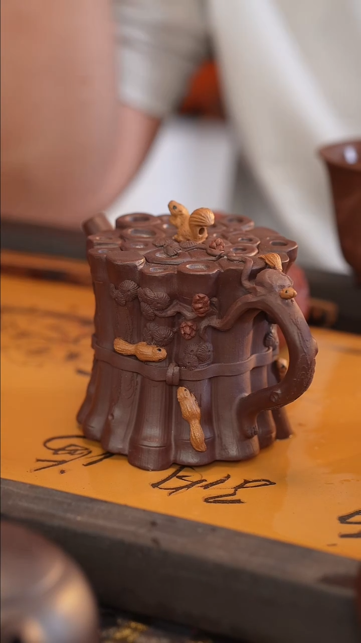 茶壶紫砂原矿手工制作260cc