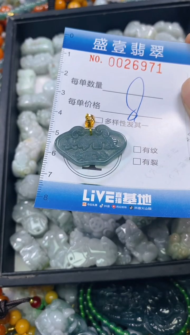 颈饰未镶嵌翡翠闪购0026971