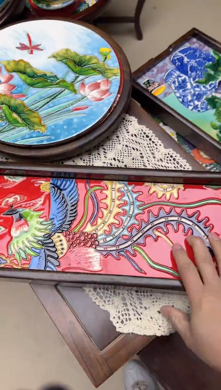 陶瓷 长条 红凤18.43