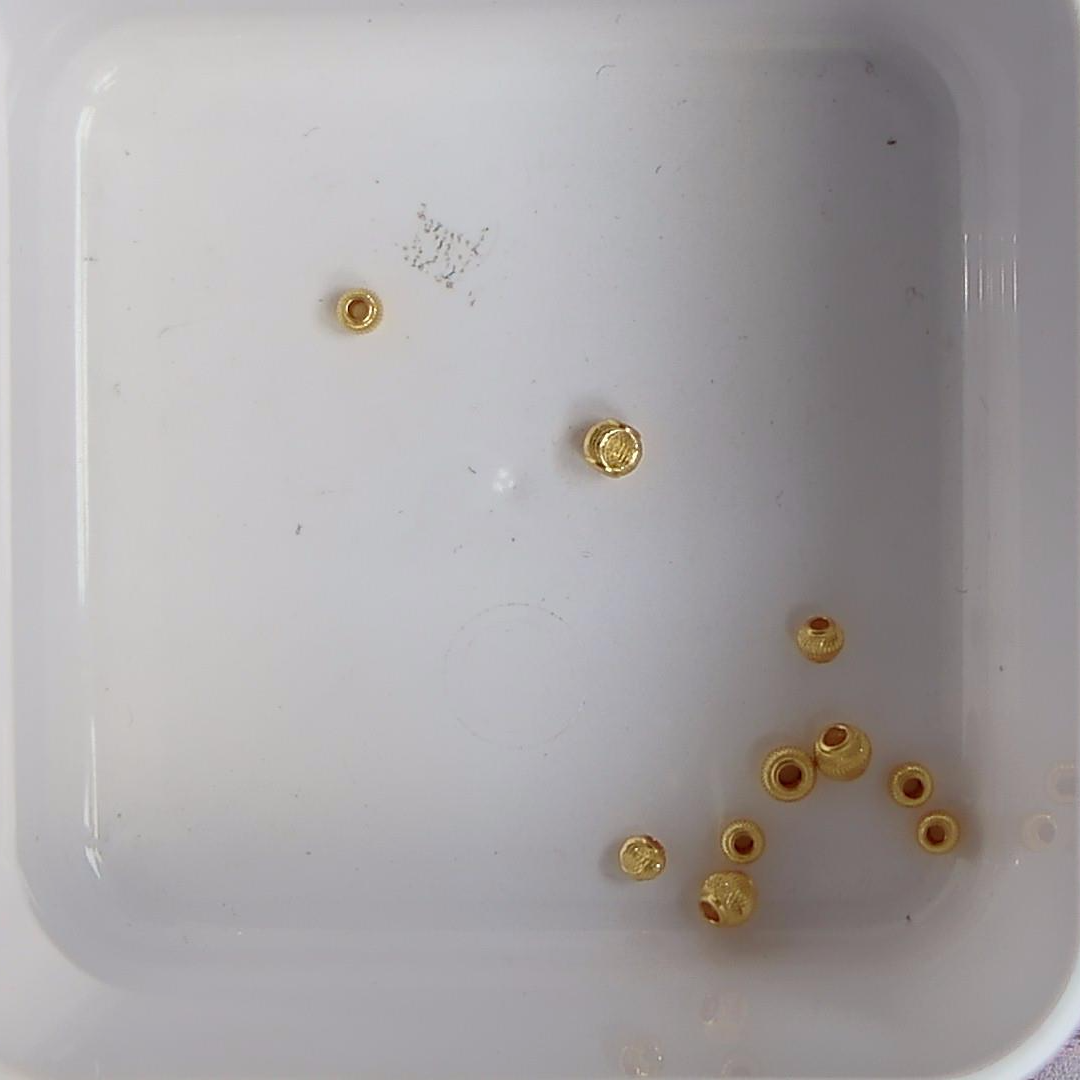 黄金足金小金 豆 
