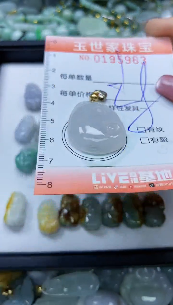 【闪购商品】翡翠颈饰未镶嵌闪购0195963