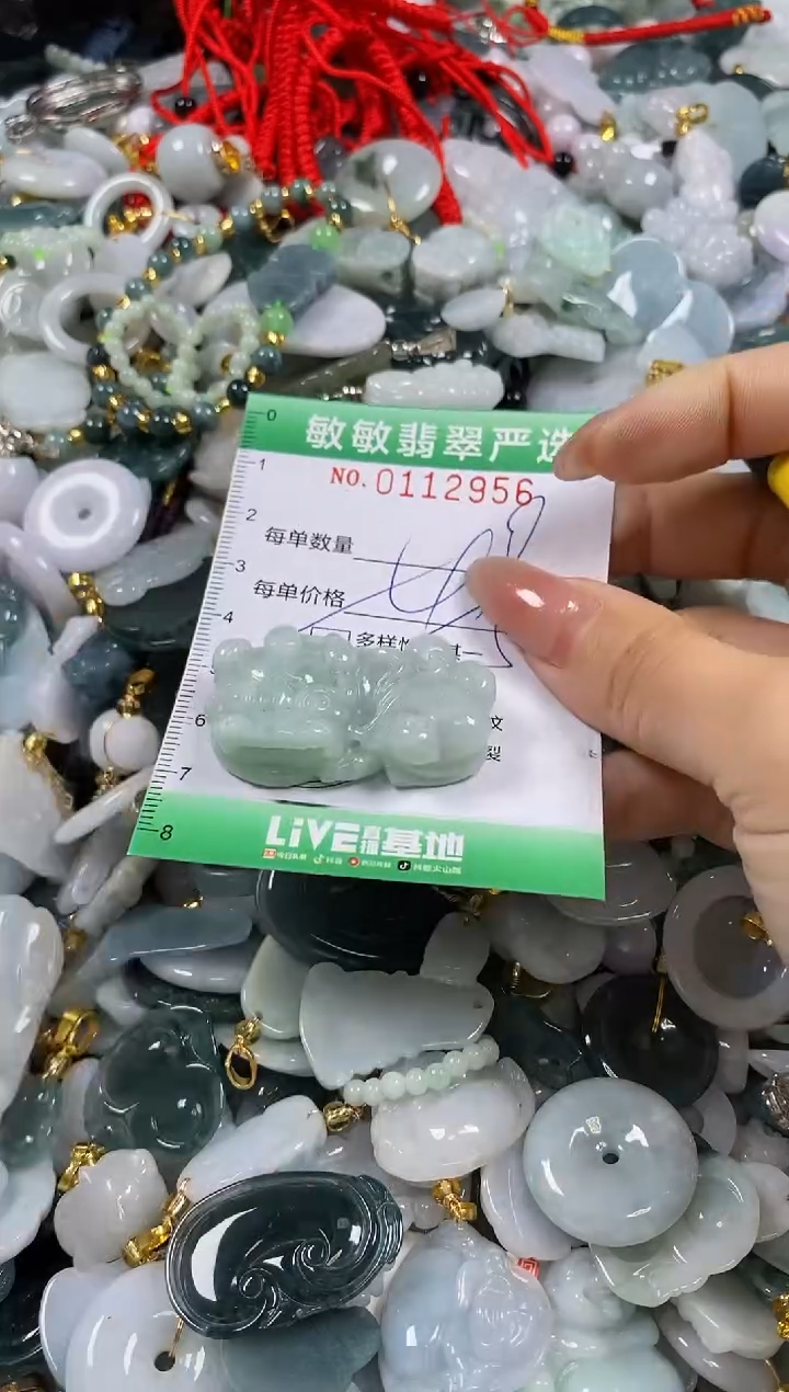 【闪购商品】翡翠颈饰未镶嵌闪购0112956多样性发其一