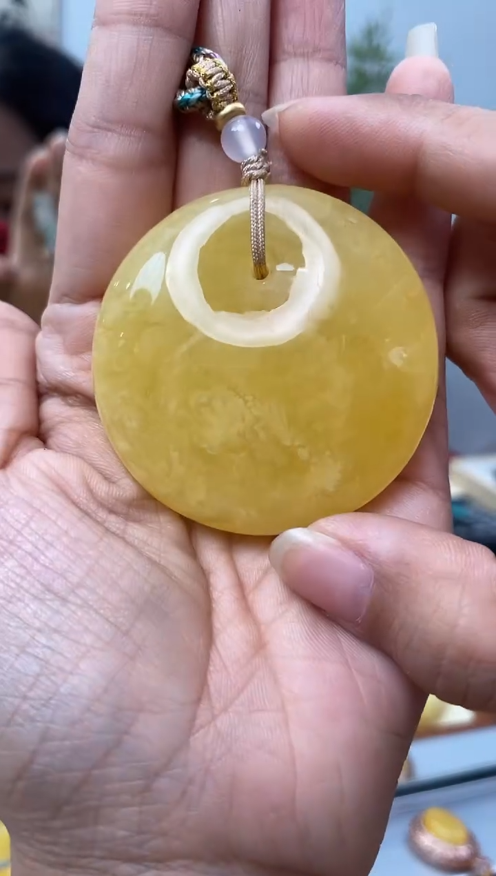 【闪购商品】琥珀裸石未镶嵌天然琥珀蜜蜡扣子