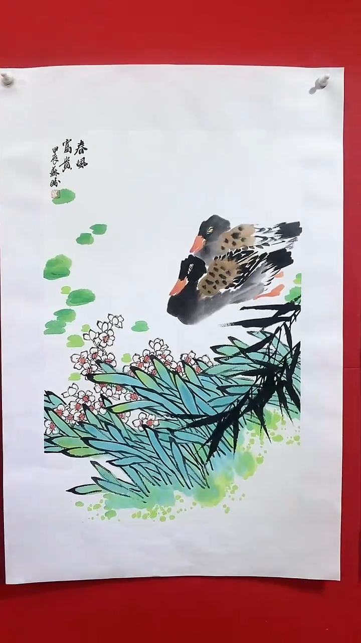 【闪购商品】国画sp610杰苏盼老师作品