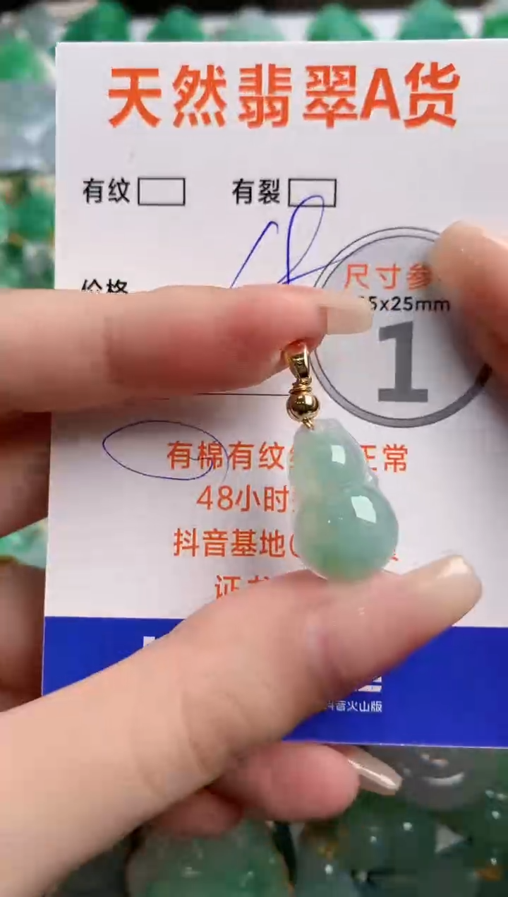 翡翠未镶嵌颈饰24000838