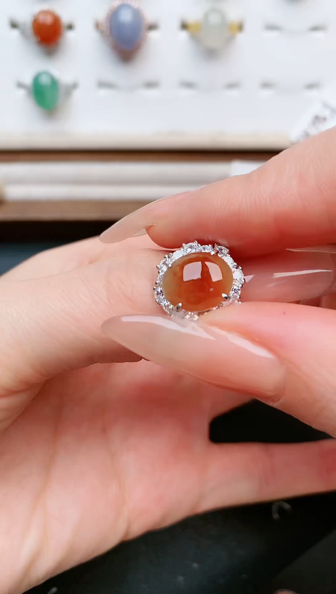 【闪购商品】翡翠戒指银S925镶嵌.....