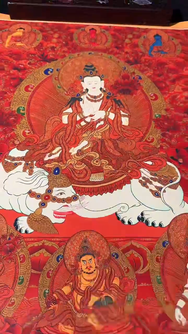 卷轴画藏式珍藏彩绘艺术馆172