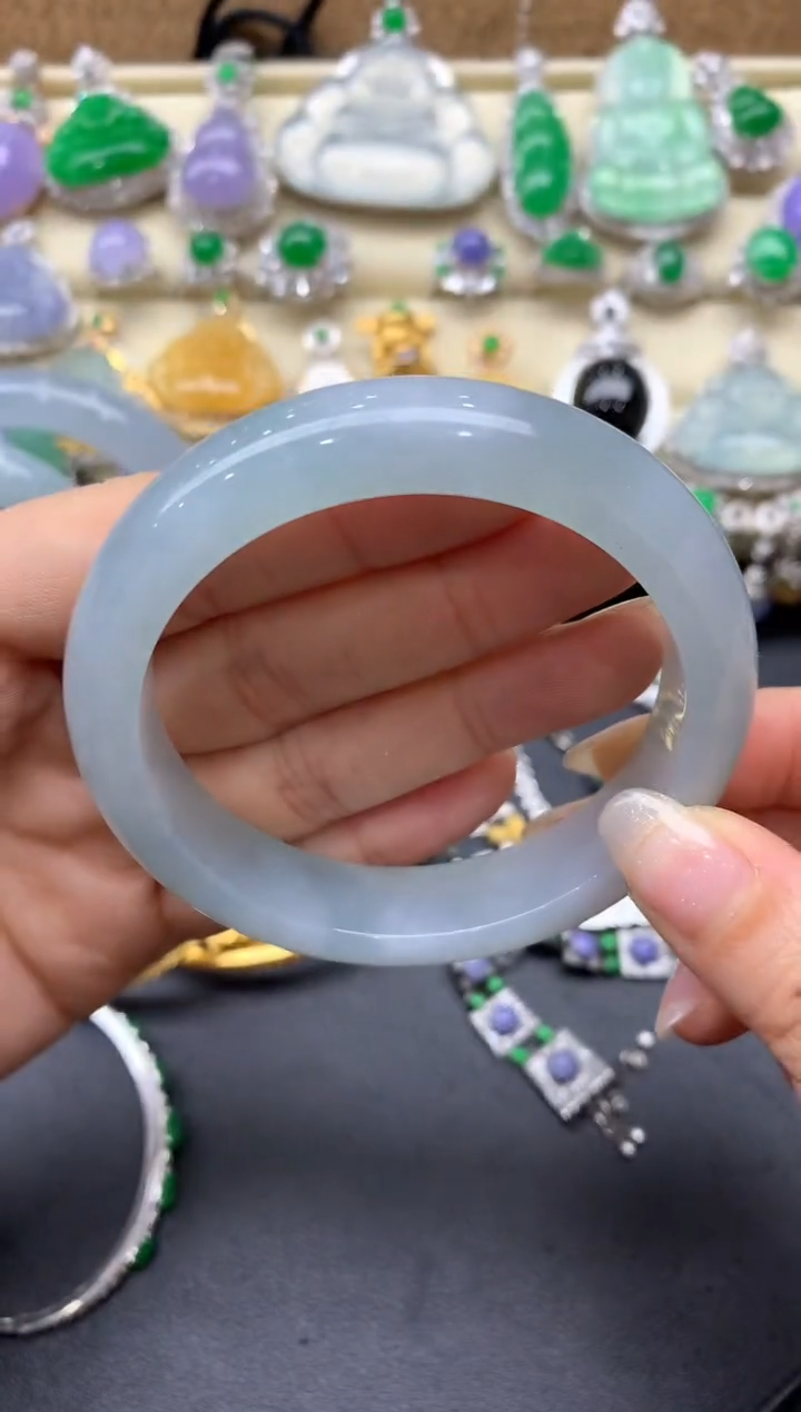 【闪购商品】翡翠手镯未镶嵌424-中国好珍宝