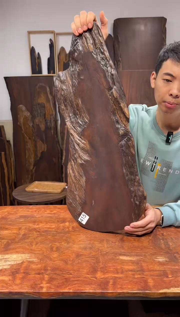 风车木（黑檀木）尺寸72*26*2.5编号415