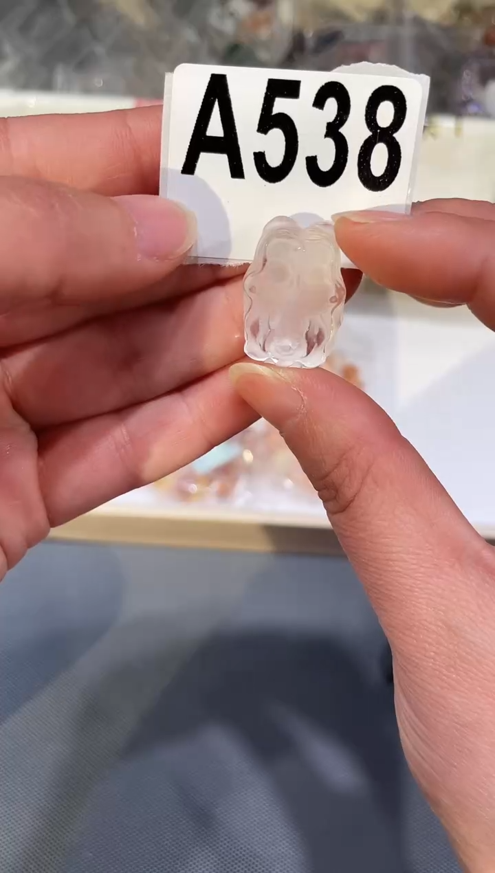 未镶嵌手链水晶A538 白水狐狸 