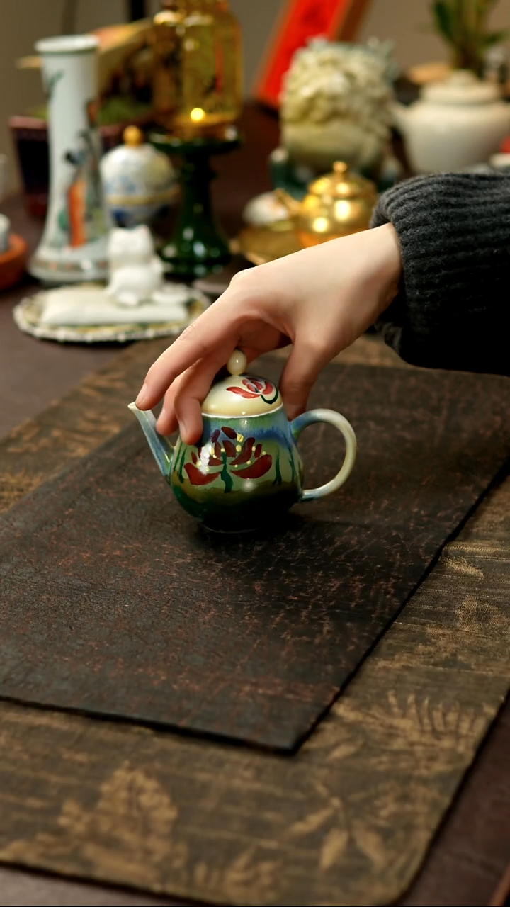 景德镇陶瓷杯碗柴烧多人