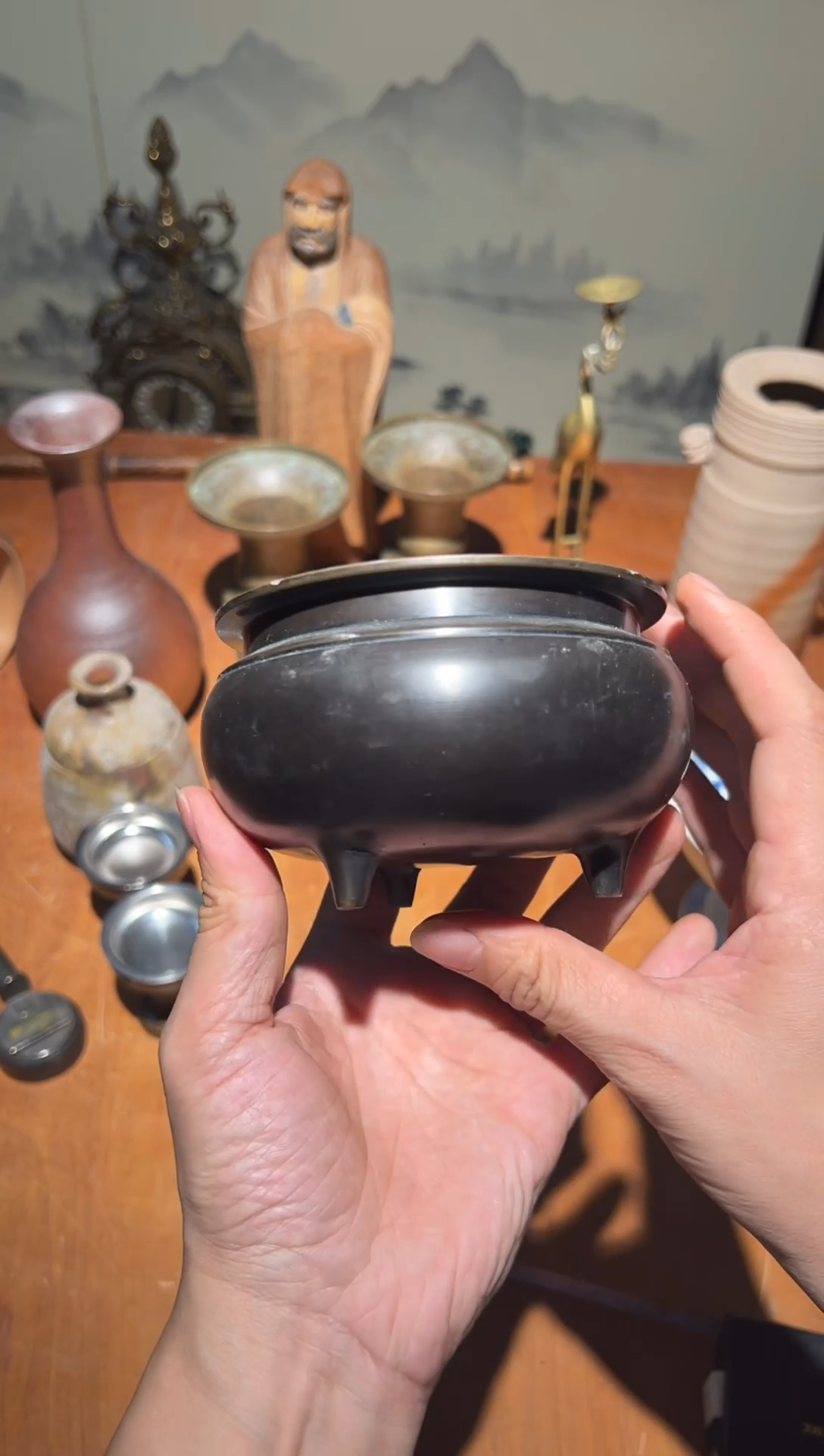 A2443铜制中古周边/