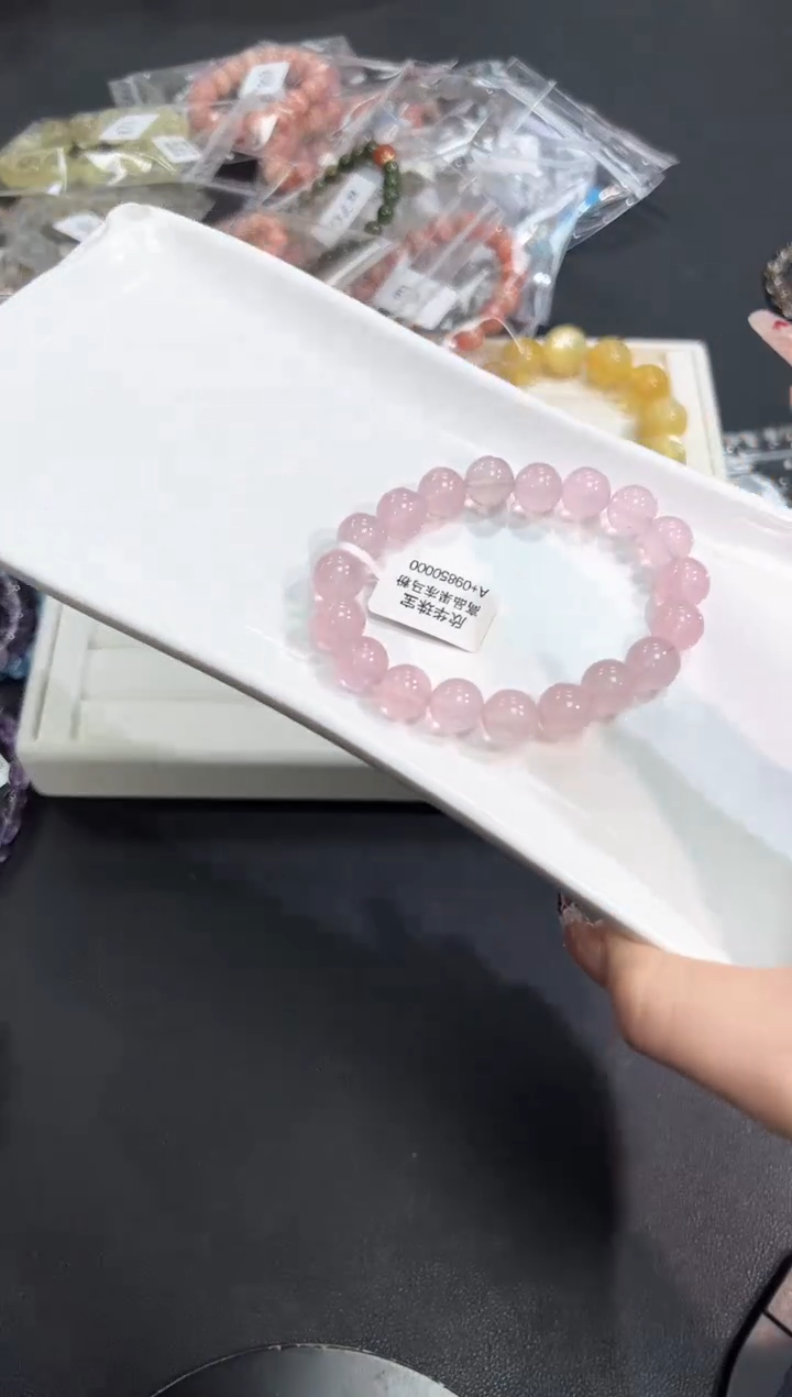 【闪购商品】水晶手串未镶嵌73g多样性发其一/1条默认微瑕