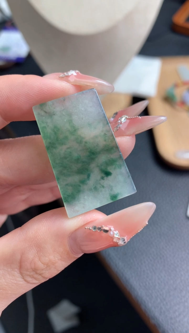 【闪购商品】定制翡翠未镶嵌无事牌