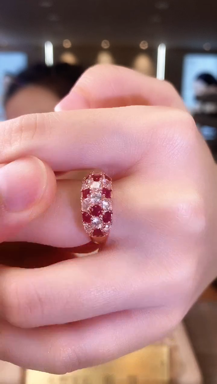 【闪购商品】红宝石戒指银S925镶嵌04