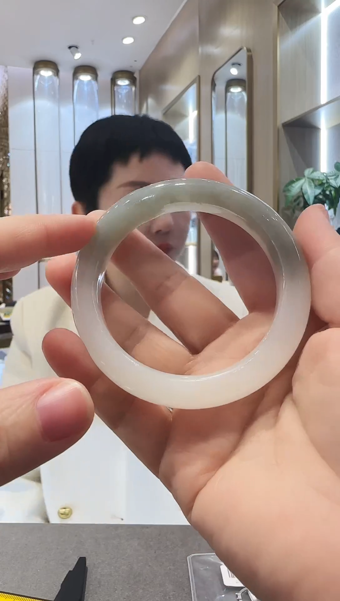 未镶嵌手镯和田玉【65】56-57mm