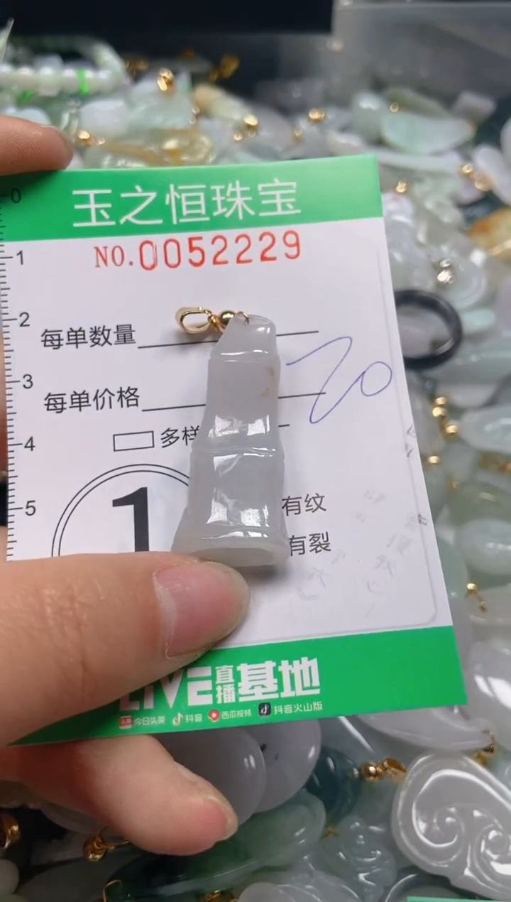 【闪购商品】翡翠颈饰未镶嵌闪购0052229