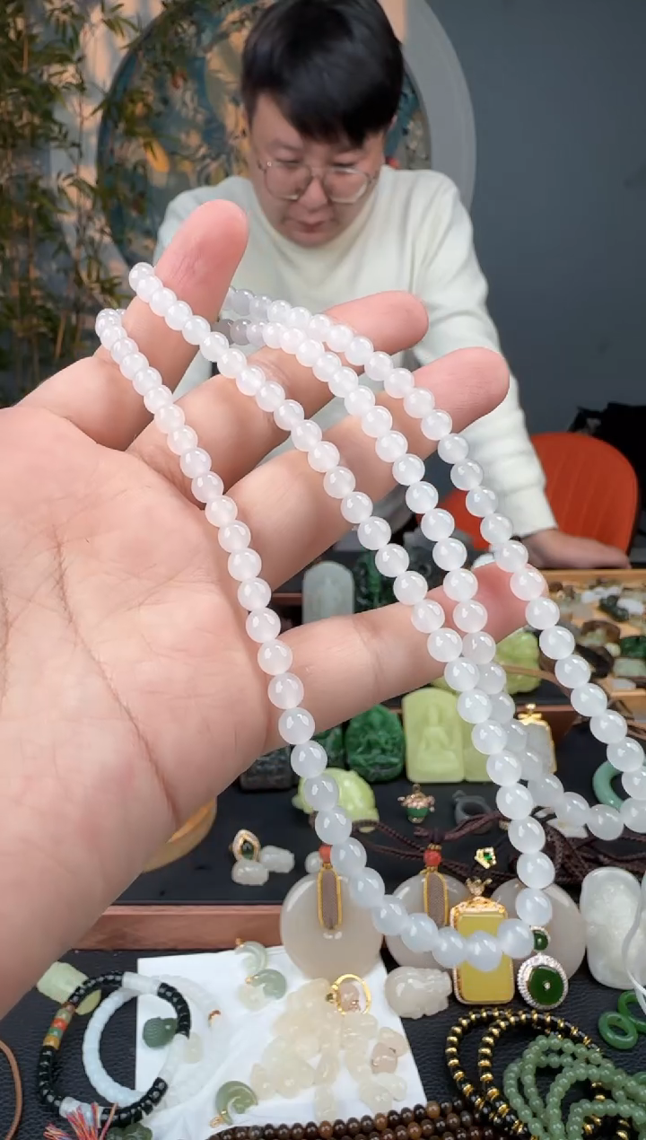 颈饰未镶嵌和田玉和田玉