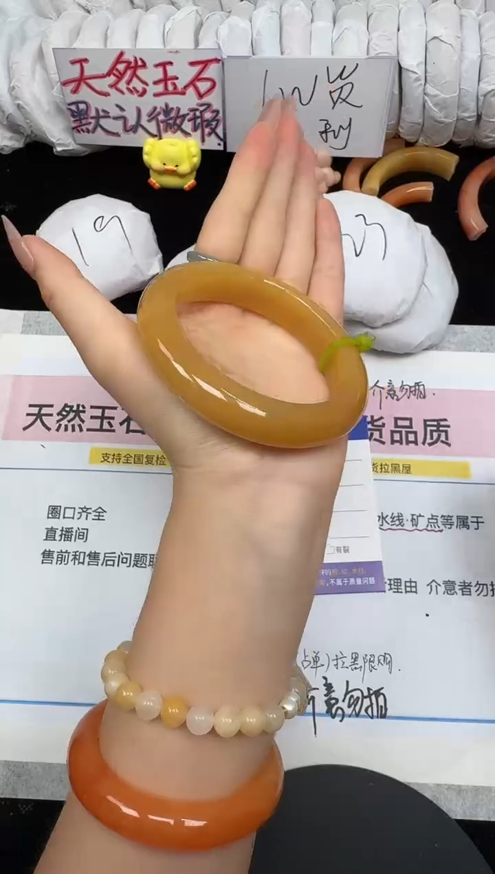 未镶嵌手镯石英质玉104/63