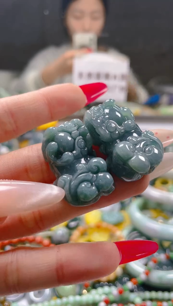 【闪购商品】翡翠颈饰未镶嵌/D/翡翠A货一图一物