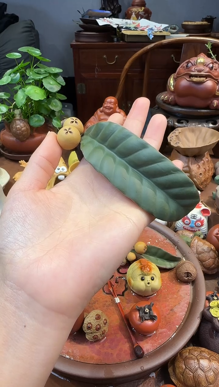 紫砂茶宠紫砂大枇杷