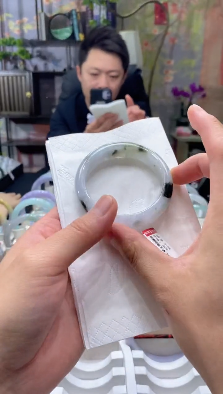 未镶嵌手镯翡翠190************