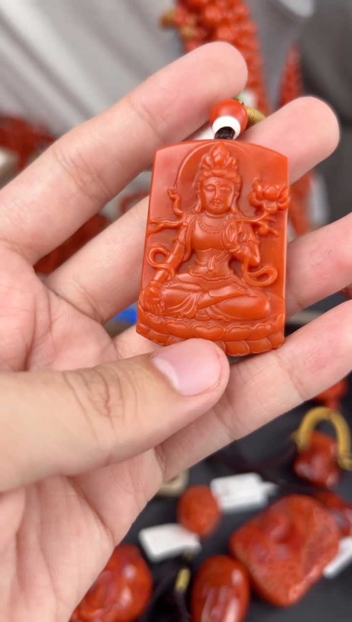 【闪购商品】南红玛瑙未镶嵌吊坠@t04508@