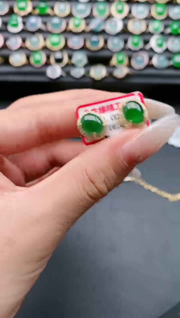 【闪购商品】翡翠戒指银S925镶嵌1111