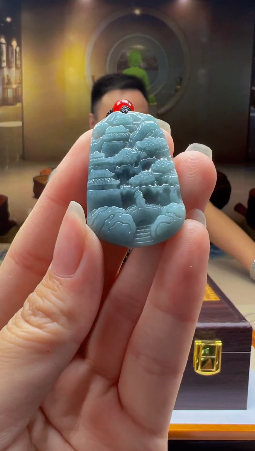 翡翠未镶嵌颈饰RB2025-6-14-45