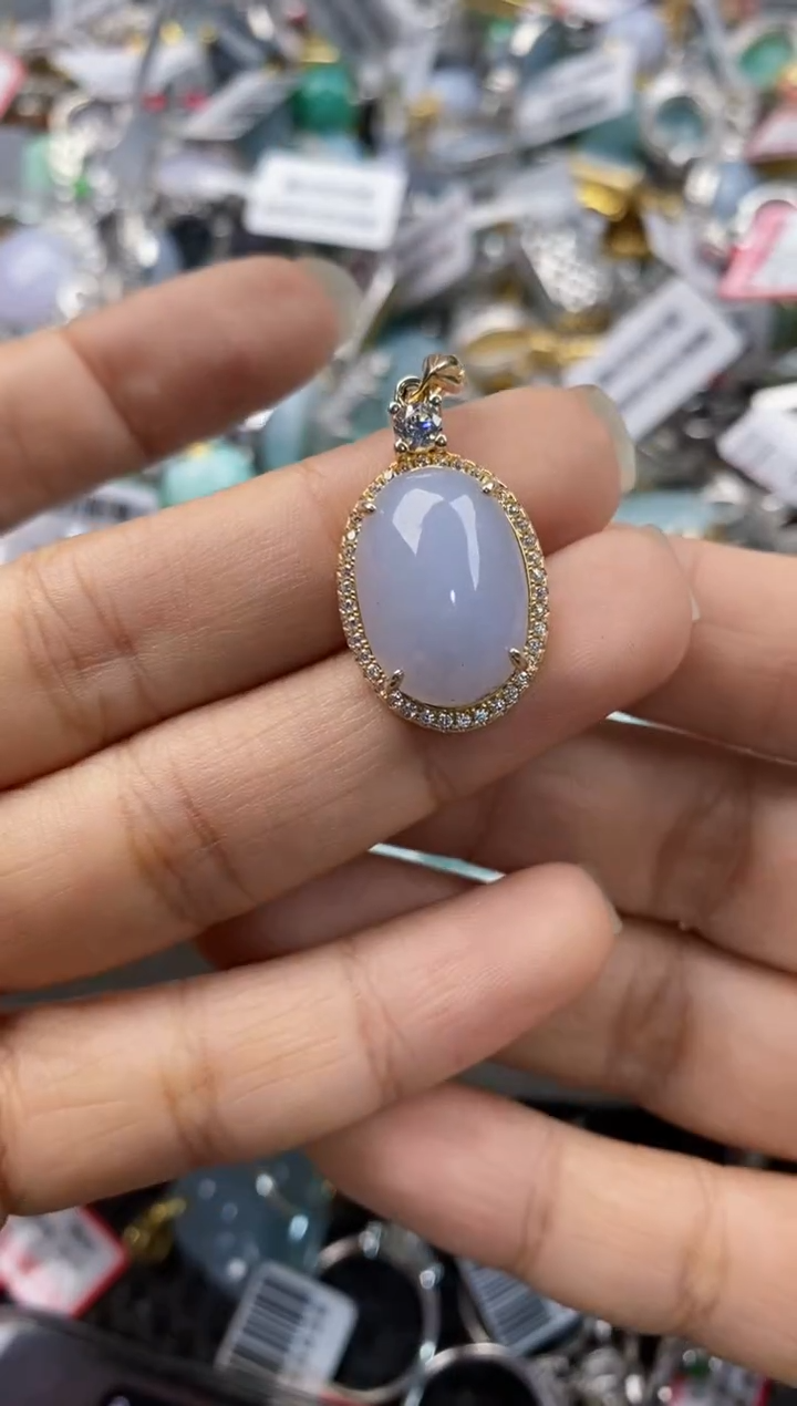 银S925镶嵌戒指翡翠888---3