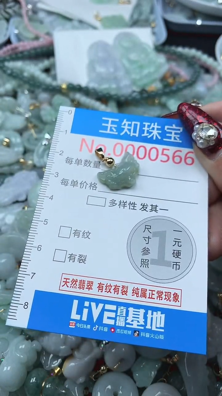 颈饰未镶嵌翡翠566