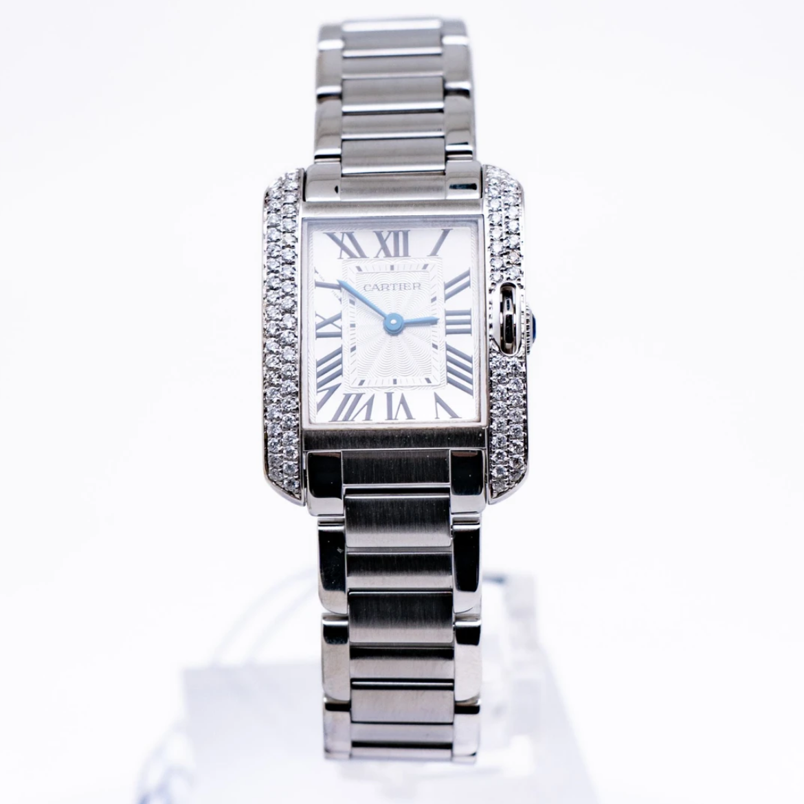 99新 Cartier/卡地亚 坦克 W5310022 30×22 小号 后钻 石英  单表