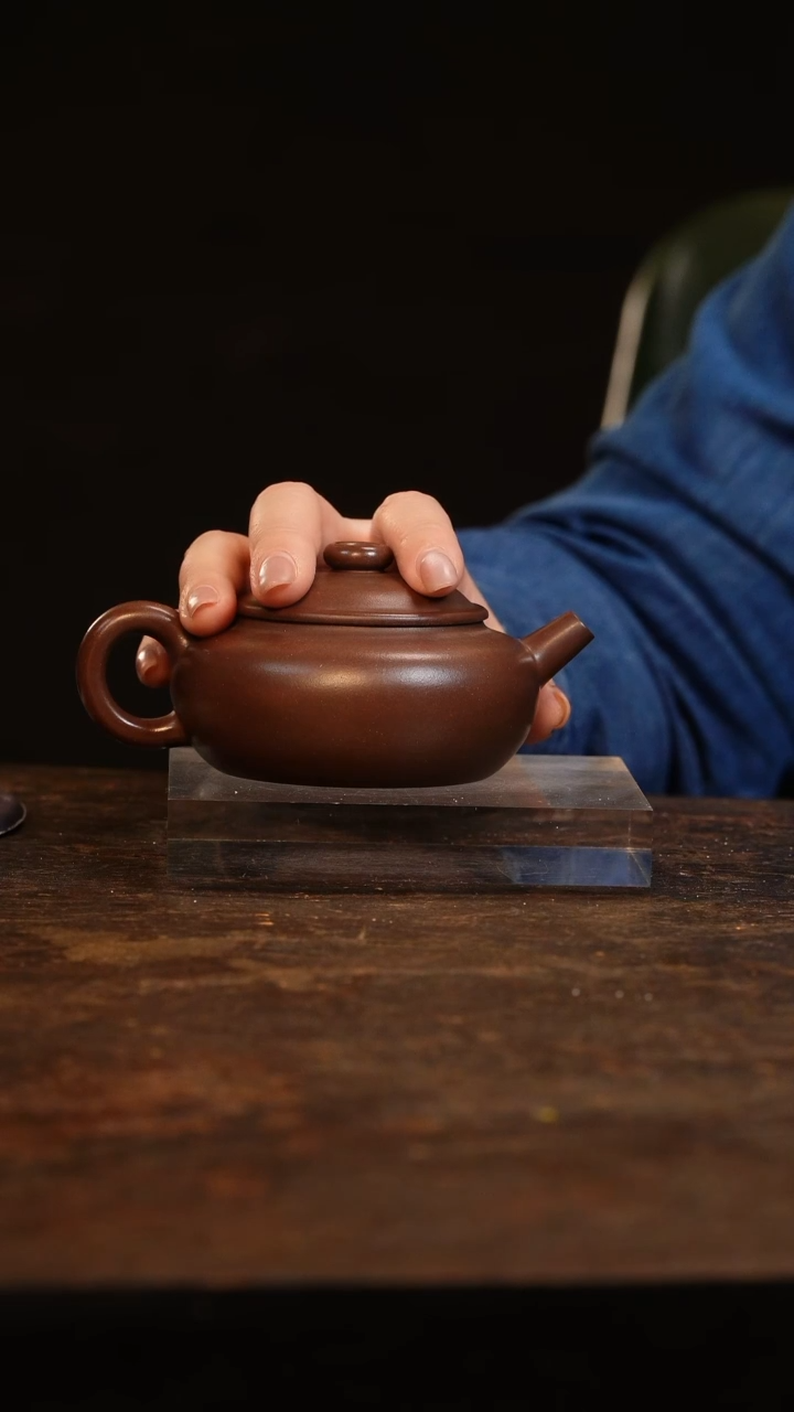 【闪购商品】紫砂茶壶许琴 大彬圈钮壶