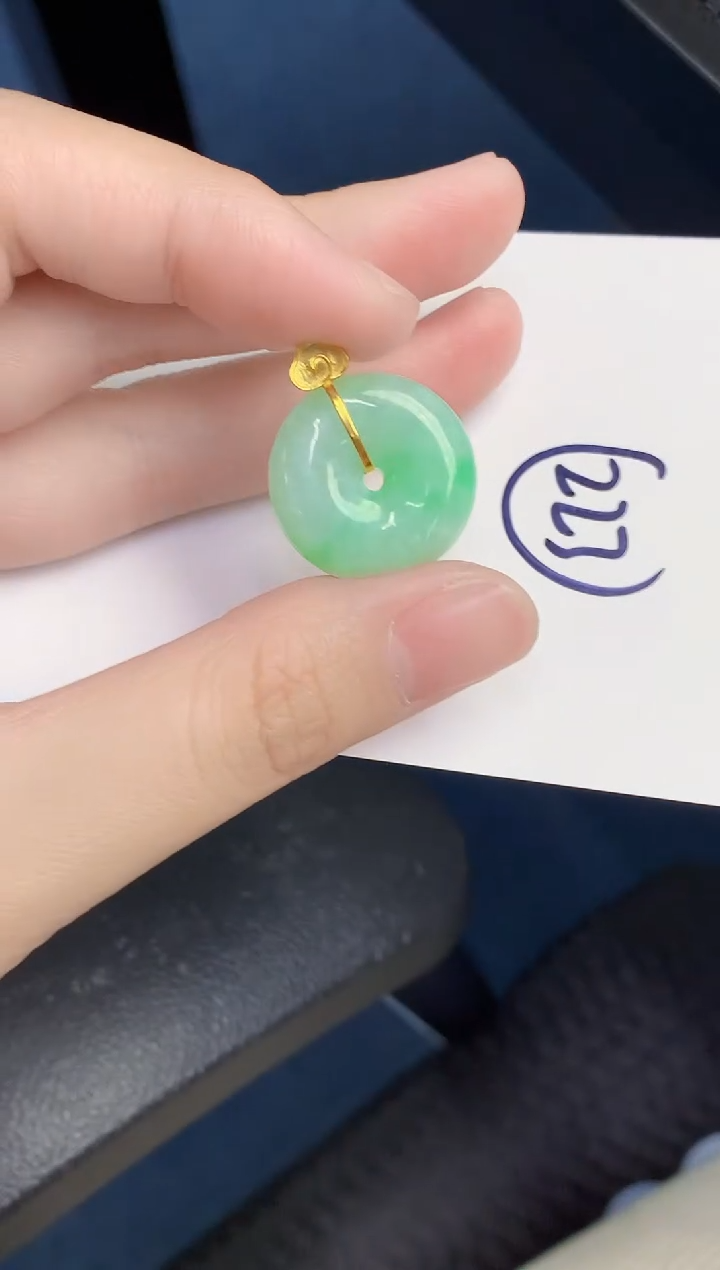 【闪购商品】翡翠颈饰18K金镶嵌000000000