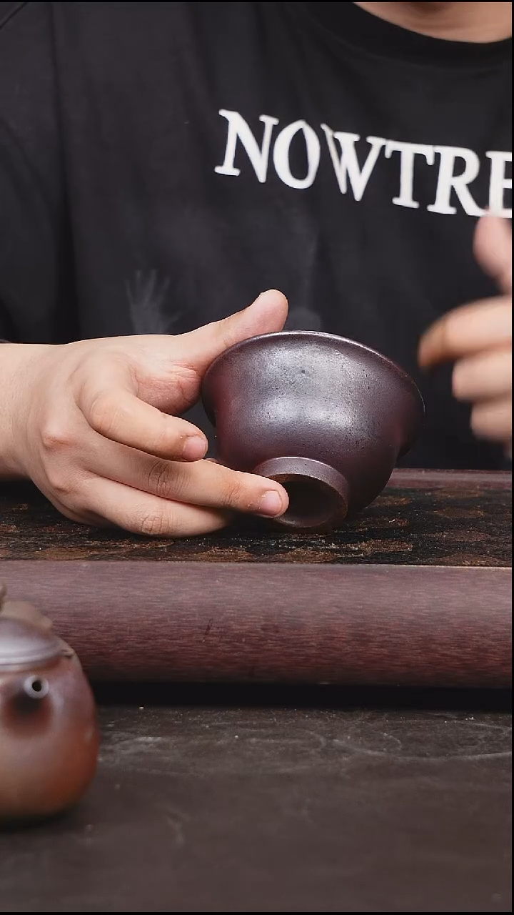 茶壶紫砂柴烧 杯