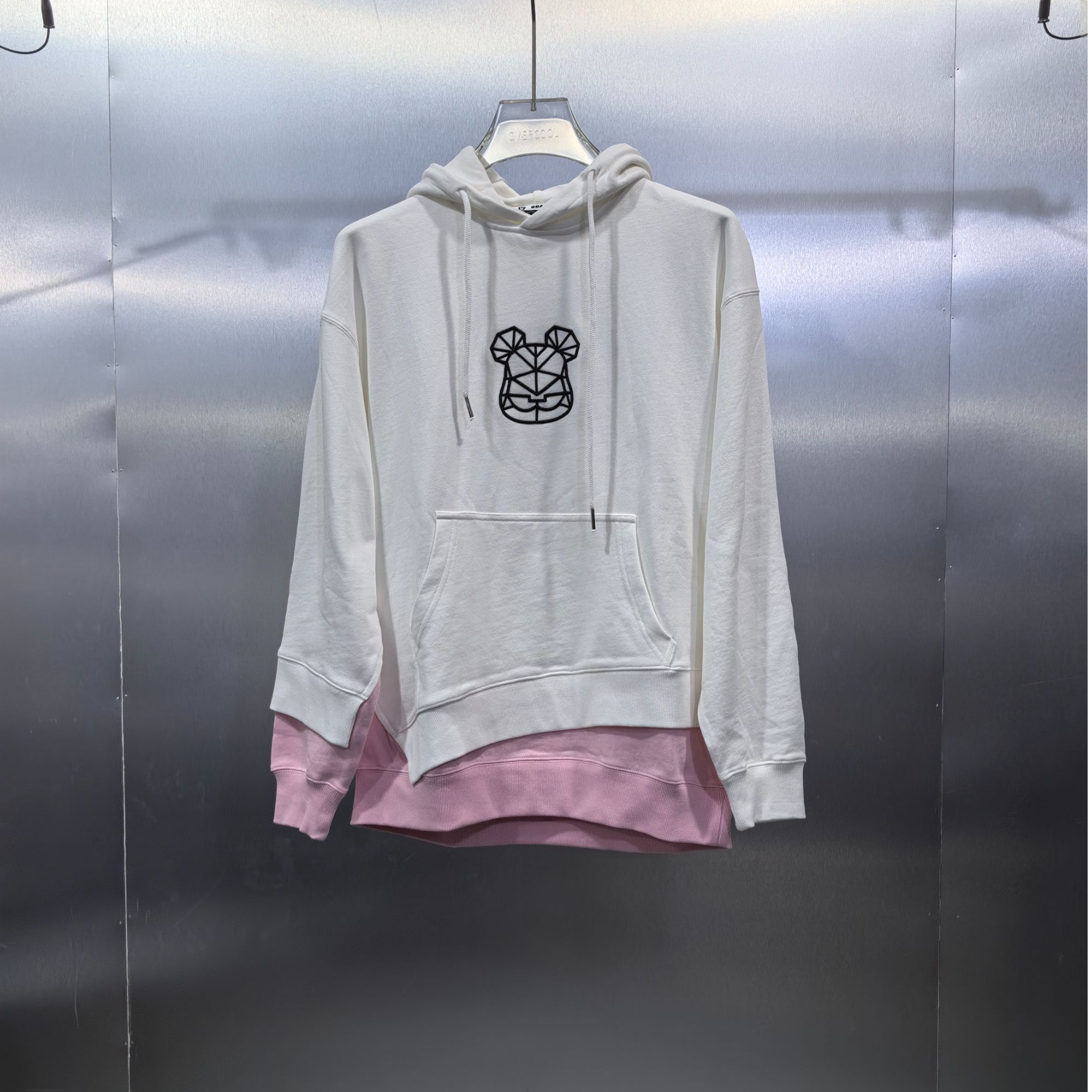 X03-111522-BBA春秋季假两件设计时尚连帽卫衣