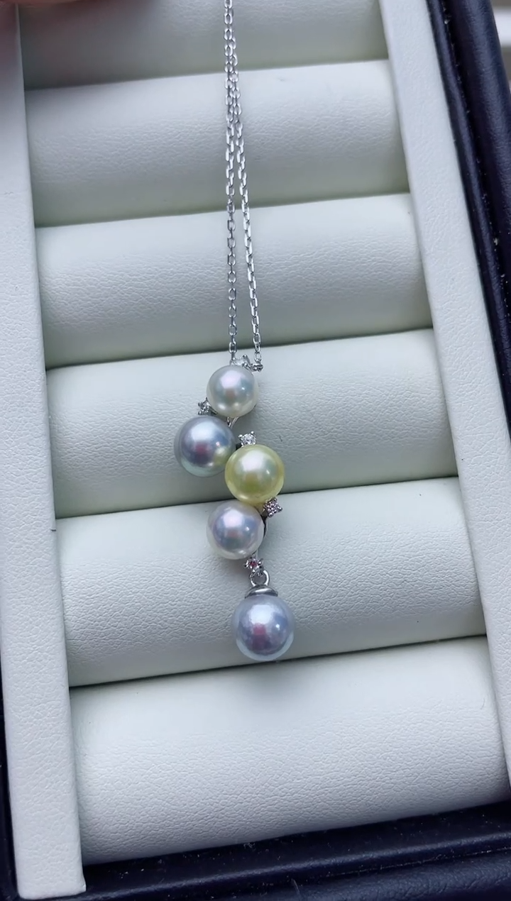 海水珍珠未镶嵌颈饰W31