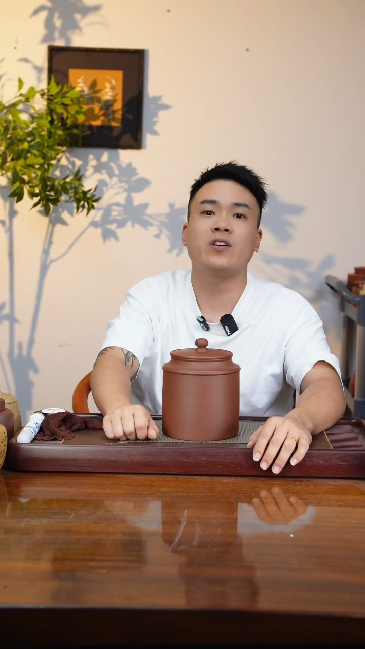 宜兴原矿紫砂茶叶罐