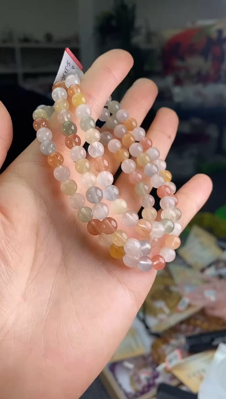 【闪购商品】水晶手串6/776未镶嵌多样性发一件