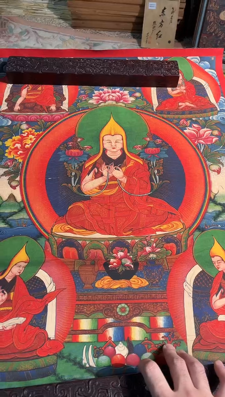 卷轴画天天的唐卡tk160