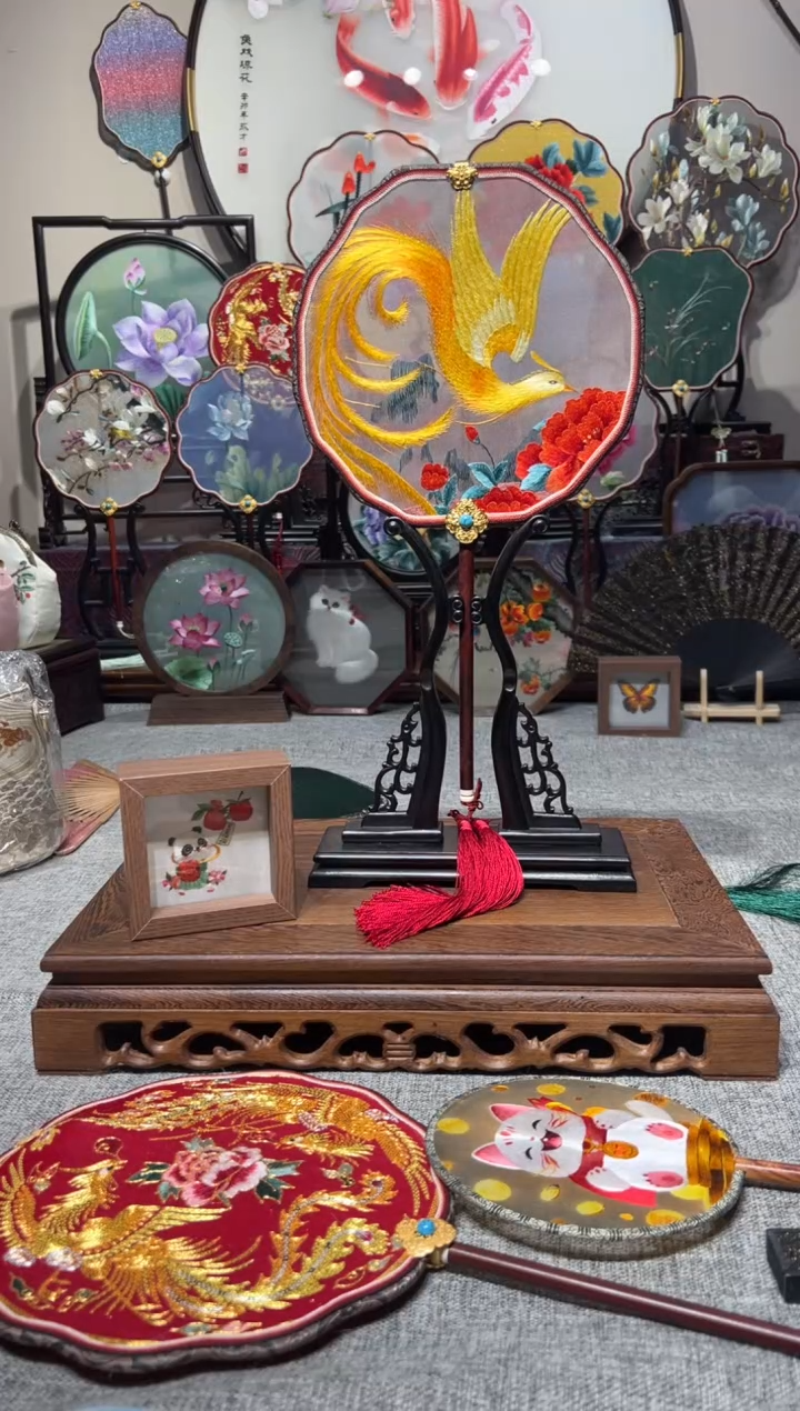 刺绣纯手工苏绣艺术品